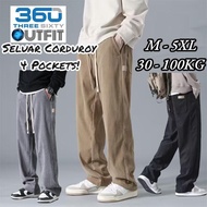 360 Outfit Seluar Panjang Lelaki Corduroy Men Long Pants Seluar Koduroi Lelaki Men Trousers 30kg - 1