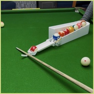 Pool Ball Rack Trainer Holds 9 Balls Accuracy Portable with Alignment Pool Ball Trainer for Home Gam