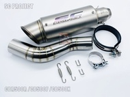 CBR500/ CB500F/ CB500X ปลายท่อ SC Project มีหลายแบบให้เลือก เสียงท่อลั่นๆ พร้อมสลิปออนตรงรุ่น ไม่ต้อ
