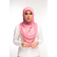 Tudung Bawal Manik Batu Tabur Swarovski AQS