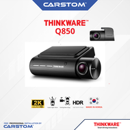 THINKWARE Q850 Dual Dash Cam Front and Rear Camera for Cars 1440P Dashboard Camera Recorder with G-S