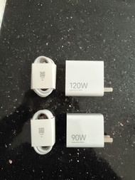 原裝小米 90W / 120 GaN 氮化鎵 充電器火牛 連6A USB 充電線 (國行2腳)