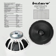 Speaker Betavo 18 Inch BETAVO B18S418 / B18 S418 / B18-S418 ORIGINAL