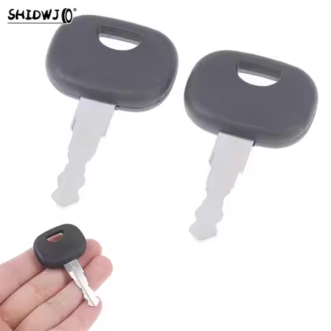 2pcs 14603 Keys for JCB Bomag Dynapac Terex Vibromax New Holland NH for Ford Moxy Hamm for Volvo
