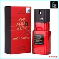 One Man Show Ruby Edition Jacques Bogart for men 100ml Spray Perfume France One Man Show Ruby Editio