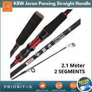 KBW Joran Pancing Carbon Fiber Straight Handle Spinning 2 Segments 180Cm 210Cm 240Cm High Quality