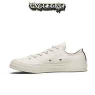 Converse Chuck Taylor All Star 70s Low Cdg Play White Sepatu