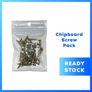 Chipboard Screw M3 M3.5 M4 Wood Screw Skru Kayu Packing Set