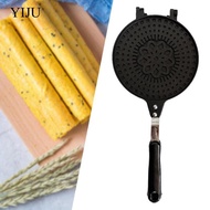 [YIJU] Egg Roll Maker Egg Roller Ice Cream Cone Maker Waffle Maker Pan Flower Pattern