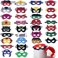 DREAMFOREST Halloween Superhero Masks Christmas Birthday Party Spiderman Hulk Iron Man Cosplay Mask For Kids Children F6V9