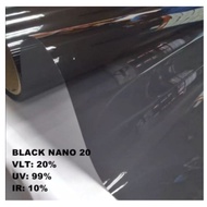 🇲🇾1 Roll 100 meter ready stock Tinted Film / Window Solar Film / Tinted Kereta / Tinted Kenderaan - Black 100ft