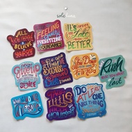 Affirmation Sticker/Quote Sticker