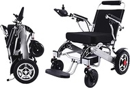 Lightweight for home use Folding Electric Powered Wheelchair Lightweight Portable Smart Chair Personal Mobility Scooter Wheelchair - Weighs Only 58 Lbs with Battery - Supports 330 Lb