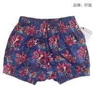 Bloomers Long Legs Yoga Yoga Anti-Exposure Printed Shorts One Piece Shipment Pure Cotton Iyengar JZ4