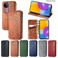 VIVOV50 Flip Leather Casing For VIVO V50 E Pro Lite V50Pro V50E V50Lite V 50Pro VIVOV50Pro 5G V2428 