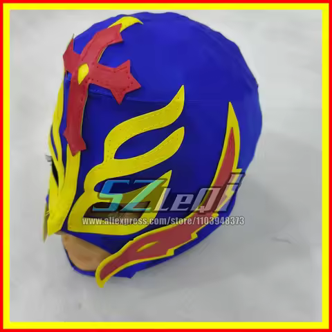 Free Customized Wrestling Masks For Rey Mysterio 4Colors Free Shipping Adult Kids Headgear Pullover 