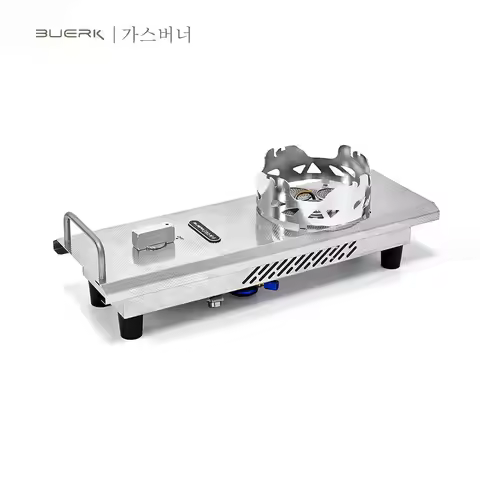 BUERK 8000W Outdoor Camping Stove IGT Half Unit Gas Stove For IGT Table Picnic BBQ Cooking With Wind