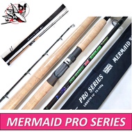 คันเบ็ด MERMAID PRO SERIES สปิน/เบท 8/9/10 ฟุต กราไฟท์ คันนางเงือก