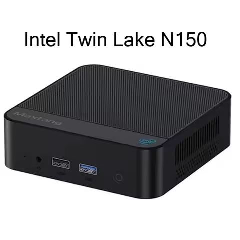 Maxtang N150 Intel Twin Lake N150 Mini PC DDR4 3200Mhz 16GB 500GB 1TB Desktop Gamer Computer Wifi5 B