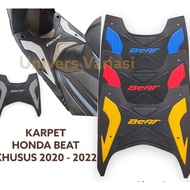 Beat ALL NEW Carpet 22 222 Footwear Front Footrest Mat HONDA BEAT NEW 22 221 222 FI ESP STREET DELUXE Footrest Mat PNP Variation Of Motorcycle Accessories BEAT BEAT STREET Motorcycle Carpet NEW BEAT DELUXE BEAT Esp ORIGINAL Beat NEW FI