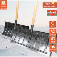 Convenient shovel for drying agricultural products - shovel with wheels for drying agricultural prod