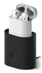 elago - Airpods 充電盒立架充電座 - 黑色