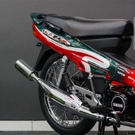 MERAH HIJAU (CAN CO) Striping Lis sticker standard motorbike Yamaha F1zr F1ZR katek Caltex Green red