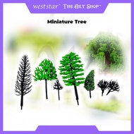 [WESTSTAR] Diorama Model Making Miniature Tree Model Tree Architecture Trees Fake Trees for DIY Craf