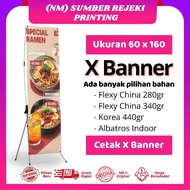 PRINT X BANNER 60x160 CUSTOM X BANNER PRINTING/ 60 X 160