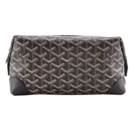 【日本直送】ગોયાર્ડ GOYARD Bowling 25 手拿包 PVC 黑色 男女皆宜【二手品】
