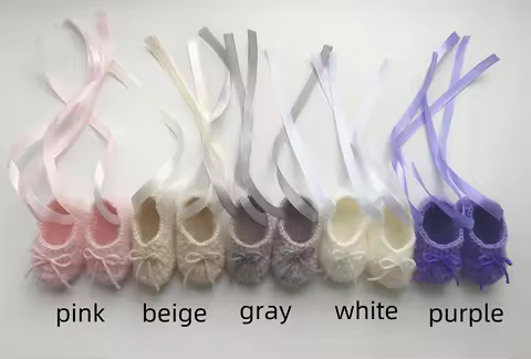 Newborn Photography Props Mohair Shoes