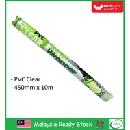 Unicorn PVC Clear 450mm x 10m Book Wrapper (UBWC-450X10M)