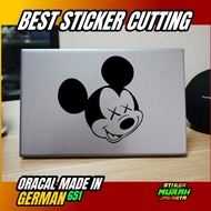 MICKEY MOUSE STICKER 36 CUSTOM CUTTING STICKER TRANSPARENT LOGO
