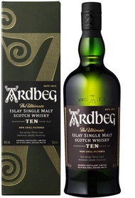 Ardbeg - Ardbeg 雅柏 10年 單一純麥威士忌 盒裝 700ml