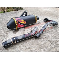 GP7 BLACKDOFF EXHAUST pnp CRF 150, KLX 150, DTRACKER 150, KLX MEGAPRO, KLX TIGER, KLX SCORPIO
