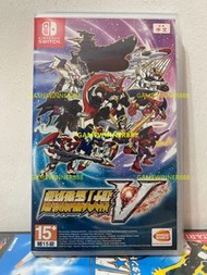 《今日快閃價》（中古二手）Switch NS遊戲 超級機器人大戰V SUPER ROBOT WARS V 港版中英日文版