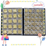 CAMELLI coin collection book stamp collecting album money collection album penny collecting book pen
