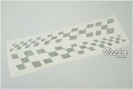 【VESPA B.R.L】義大利原廠 VESPA S特仕版 車身貼紙 方程式賽車貼紙 方格賽車車身貼紙 LX LXV S 適用 VESPA LX S 車身貼紙