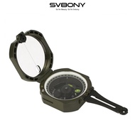 SVBONY Professional Military Sighting Compass Fluorescent Waterproof for Hiking Camping Geological A