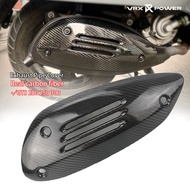 Motorcycle Accessories Exhaust Pipe Heat Shield Protector Guard For Vespa GTS 300 HPE GTV Sei Giorni 2019-2022