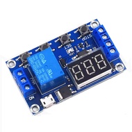 [Taiwan Iot] 1 Channel 5V Relay Module LED Digital Display Can Set Time-Delay Power-Off, Trigger Vol