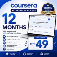 Coursera Premium ( 6-12 Months) | Personal Account | Cheapest