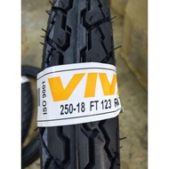 TYRE VIVA TUBELESS FT123 2.50-18 00 TAYA TAYAR Tyre VIVA 250-18 FT123 250 18 FT-123 FT 123 2.75-17 2