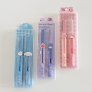 Miniso MINISO MINISO Sanrio Convenient Retractable Eyebrow Trimmer Cinnamon Dog Melody Kuromi Cartoo