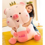 Boneka Babi Bottle milk ukuran JUMBO Boneka Lucu / Boneka lmut