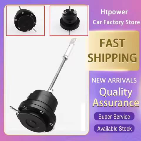 Adjustable Actuator Turbo Solenoid Valve Aluminum Alloy Wastegate Actuator Fit for Most Car Turbo So