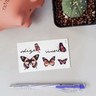 F12 butterfly tattoo.Temporary mini tatoo, size <10x6cm