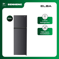Elba 250L Top Mount Refrigerator ER-Q2638(SV)