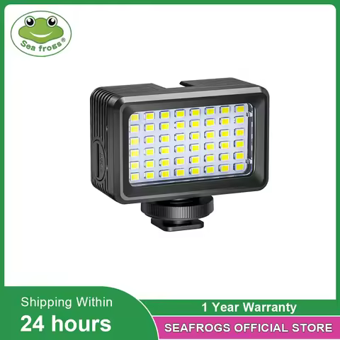Seafrogs 40Meter SL103/SL104/SL105 Waterproof Lights Bulit-in Battery 3.7V 2000mAh Bicolor Temperatu