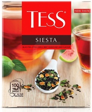 TESS Siesta 90grams Black Tea Citrus Peels Mint Guava Lime